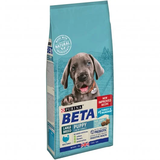 Beta Large Breed Dry Puppy Food Turkey