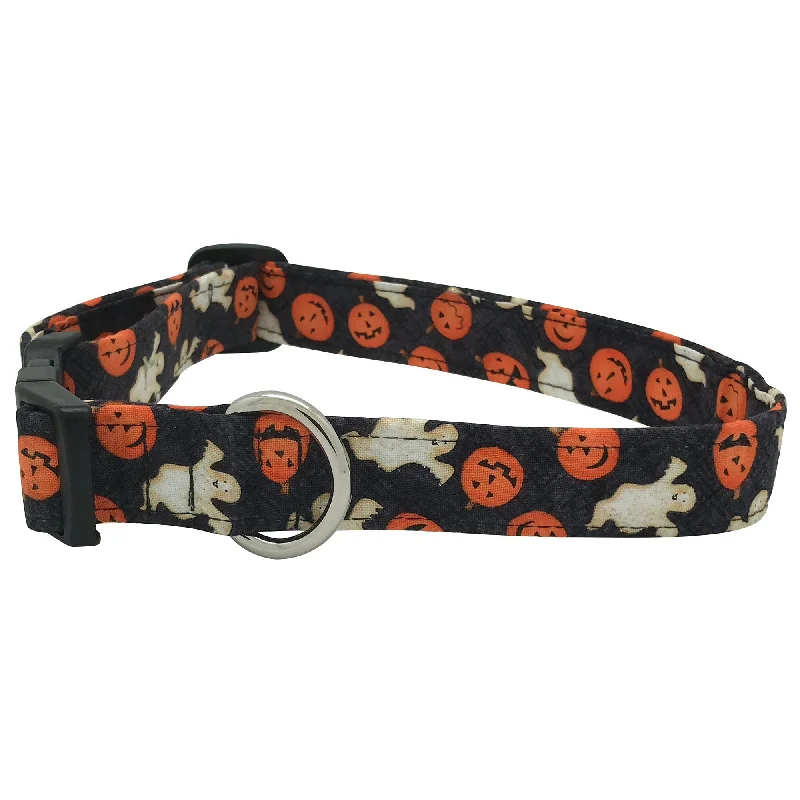 Jack O'Lanterns & Ghosts Black Cat Collar