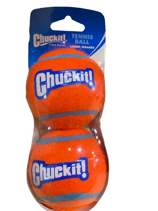 ChuckIt LARGE TENNIS BALL 2-PK SHRINK SLEEVE