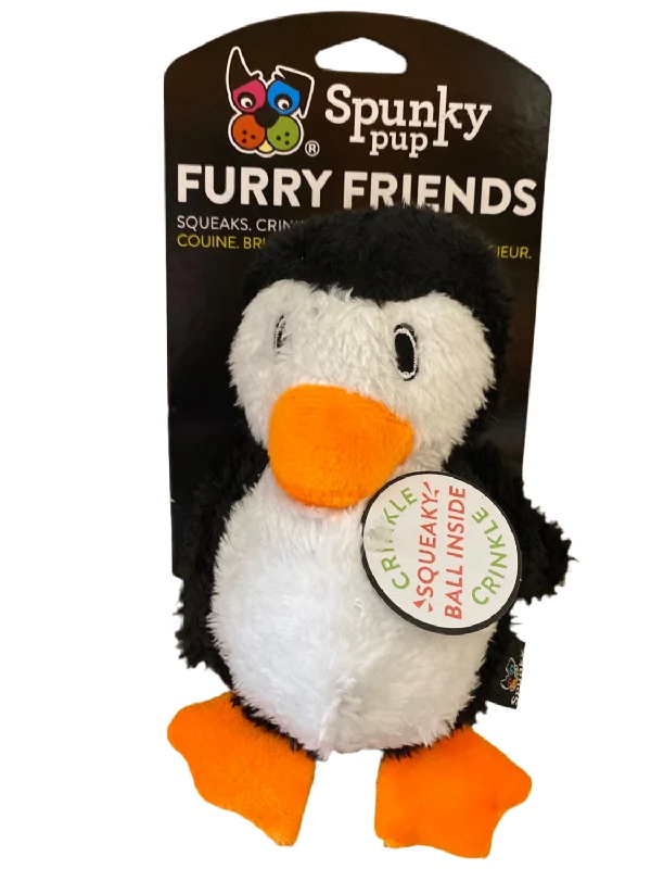 PENGUIN  WITH BALL SQUEAKER